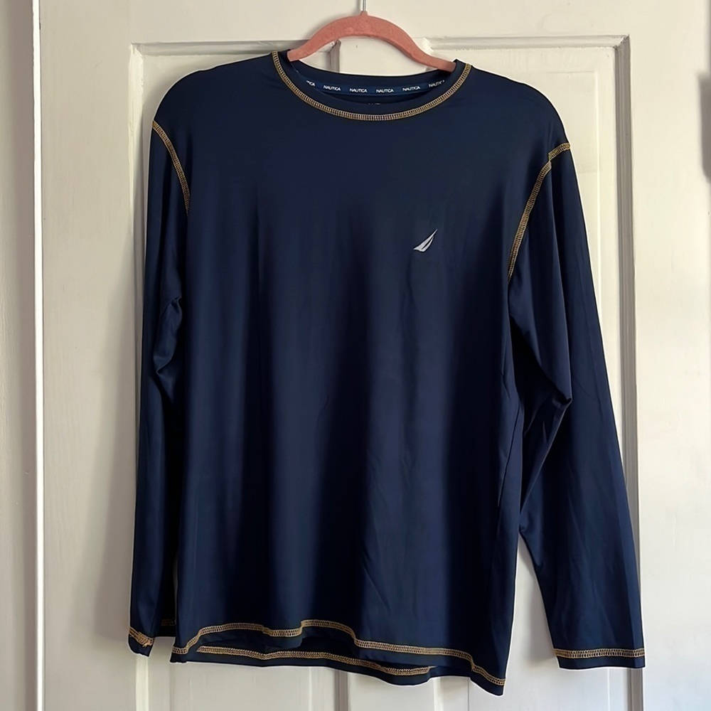 Nautica  boys XL lightweight activewear long sleeve shirt